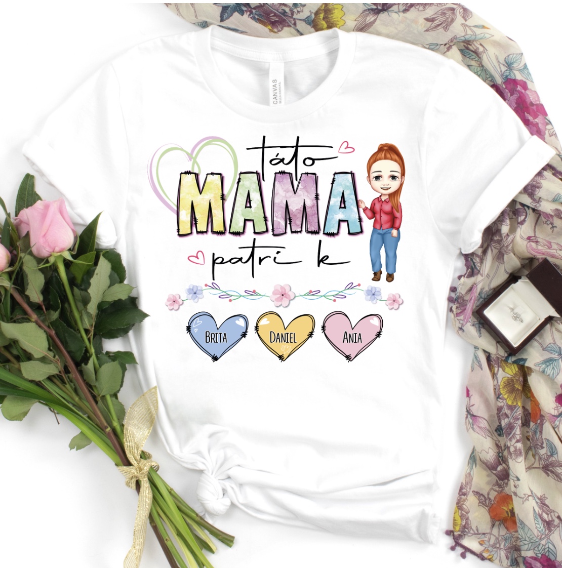 Táto MAMA patrí k - Tričko (5/1)