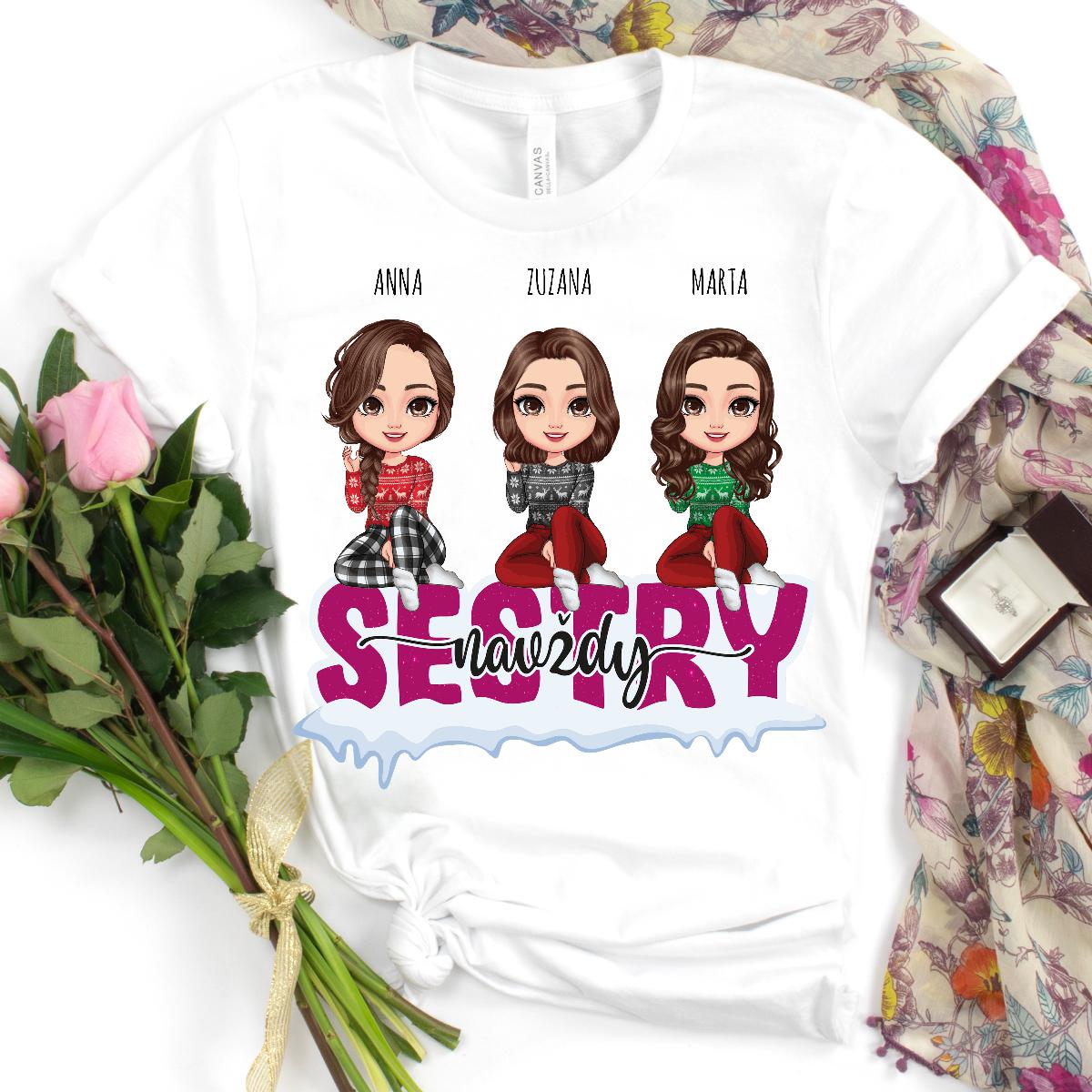 Sestry navždy - tričko